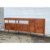 CREDENZA VINTAGE SIDEBOARD PALISSANDRO MOBILI PERMANENTE CANTÙ ITALIA ANNI 60