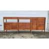CREDENZA VINTAGE SIDEBOARD PALISSANDRO MOBILI PERMANENTE CANTÙ ITALIA ANNI 60
