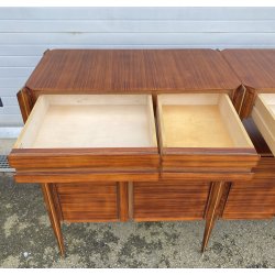 CREDENZA VINTAGE SIDEBOARD PALISSANDRO MOBILI PERMANENTE CANTÙ ITALIA ANNI 60