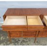 CREDENZA VINTAGE SIDEBOARD PALISSANDRO MOBILI PERMANENTE CANTÙ ITALIA ANNI 60