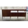 CREDENZA VINTAGE SIDEBOARD PALISSANDRO MOBILI PERMANENTE CANTÙ ITALIA ANNI 60