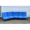 DIVANO MODULARE ANNI 70 DESIGN ATTR. Marco Zanuso STOFFA FERRO POLTRONE SOFA