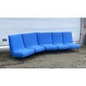 DIVANO MODULARE ANNI 70 DESIGN ATTR. Marco Zanuso STOFFA FERRO POLTRONE SOFA
