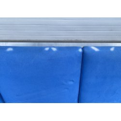 DIVANO MODULARE ANNI 70 DESIGN ATTR. Marco Zanuso STOFFA FERRO POLTRONE SOFA