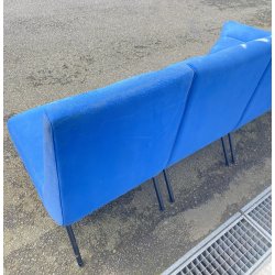 DIVANO MODULARE ANNI 70 DESIGN ATTR. Marco Zanuso STOFFA FERRO POLTRONE SOFA