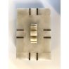 SCATOLA PORTAGIOIE VINTAGE LUXURY BOX PIETRE DURE ONICE STILE ART DECO ANNI '50