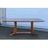 TAVOLO DESIGN PALISSANDRO MOBILI PERMANENTE CANTÙ ITALIA ANNI 60 VINTAGE OTTONE