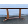 TAVOLO DESIGN PALISSANDRO MOBILI PERMANENTE CANTÙ ITALIA ANNI 60 VINTAGE OTTONE