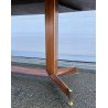 TAVOLO DESIGN PALISSANDRO MOBILI PERMANENTE CANTÙ ITALIA ANNI 60 VINTAGE OTTONE