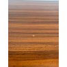 TAVOLO DESIGN PALISSANDRO MOBILI PERMANENTE CANTÙ ITALIA ANNI 60 VINTAGE OTTONE