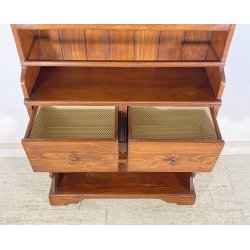 ANTICA PIATTAIA RUSTICA PIEMONTESE 1800/1900 LEGNO ABETE CREDENZA CONSOLLE EPOCA