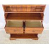 ANTICA PIATTAIA RUSTICA PIEMONTESE 1800/1900 LEGNO ABETE CREDENZA CONSOLLE EPOCA