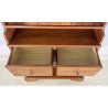 ANTICA PIATTAIA RUSTICA PIEMONTESE 1800/1900 LEGNO ABETE CREDENZA CONSOLLE EPOCA