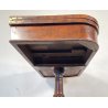 CONSOLLE TAVOLO LIBRO LEGNO MOGANO REGENCY 1800 INGLESE TAVOLINO GIOCO TABLE OLD