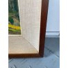 ANTICO QUADRO DIPINTO OLIO SU TAVOLA TULLIO GIOVENZANI VAL VIGEZZO EPOCA '900
