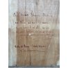 ANTICO QUADRO DIPINTO OLIO SU TAVOLA TULLIO GIOVENZANI VAL VIGEZZO EPOCA '900