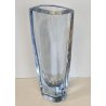 GRANDE VASO VETRO Strömbergshyttan SVEZIA DESIGN MID CENTURY MODERN BLU GHIACCIO