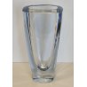 GRANDE VASO VETRO Strömbergshyttan SVEZIA DESIGN MID CENTURY MODERN BLU GHIACCIO
