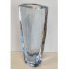 GRANDE VASO VETRO Strömbergshyttan SVEZIA DESIGN MID CENTURY MODERN BLU GHIACCIO