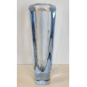 GRANDE VASO VETRO Strömbergshyttan SVEZIA DESIGN MID CENTURY MODERN BLU GHIACCIO