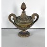 antico CASSOLETTE VASO RICOPERTO bronzo dorato EPOCA '800 NAPOLEONE III FRANCE