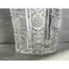 GRANDE VASO VETRO CRISTALLO BOEMIA DESIGN MID CENTURY MODERN ø 21,5 x 32 cm/h