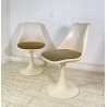 COPPIA SEDIE BIANCHE DESIGN ANNI 70 SEDIA Play ITALY CHAIRS Tulip KNOLL STYLE