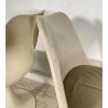 COPPIA SEDIE BIANCHE DESIGN ANNI 70 SEDIA Play ITALY CHAIRS Tulip KNOLL STYLE