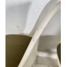 COPPIA SEDIE BIANCHE DESIGN ANNI 70 SEDIA Play ITALY CHAIRS Tulip KNOLL STYLE
