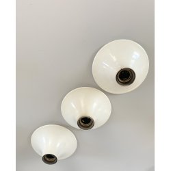 LOTTO 3 LAMPADA Teti DESIGN Vico Magistretti ARTEMIDE SOFFITTO PARETE BIANCO '70