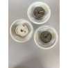 LOTTO 3 LAMPADA Teti DESIGN Vico Magistretti ARTEMIDE SOFFITTO PARETE BIANCO '70