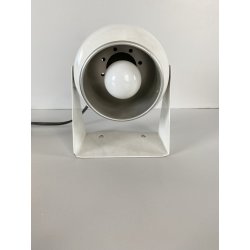 LAMPADA TAVOLO ABATJOURS ORIENTABILE DESIGN Nuova Veneta WHITE EYEBALL LAMP '60