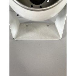 LAMPADA TAVOLO ABATJOURS ORIENTABILE DESIGN Nuova Veneta WHITE EYEBALL LAMP '60