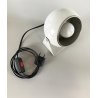 LAMPADA TAVOLO ABATJOURS ORIENTABILE DESIGN Nuova Veneta WHITE EYEBALL LAMP '60