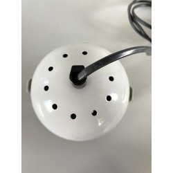 LAMPADA TAVOLO ABATJOURS ORIENTABILE DESIGN Nuova Veneta WHITE EYEBALL LAMP '60
