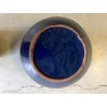 GRANDE VASO CERAMICA STILE SCI LAVENO CHACHEPOT VINTAGE BLU ø 37 X 27 cm/h '900