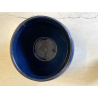 GRANDE VASO CERAMICA STILE SCI LAVENO CHACHEPOT VINTAGE BLU ø 37 X 27 cm/h '900