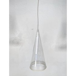 LAMPADA SOSPENSIONE Achille Castiglioni Fucsia 1 Flos ANNI 90 CEILING LAMP VETRO