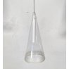 LAMPADA SOSPENSIONE Achille Castiglioni Fucsia 1 Flos ANNI 90 CEILING LAMP VETRO