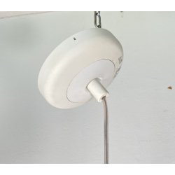 LAMPADA SOSPENSIONE Achille Castiglioni Fucsia 1 Flos ANNI 90 CEILING LAMP VETRO