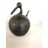 ANTICA TORCIA BRONZO da GIOIELLIERE FORMA di UCCELLO INDIA PRIMO '900