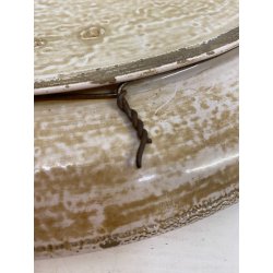ANTICO PIATTO PARATA CERAMICA Deruta RITRATTO La Bella Giuseppina DECORO