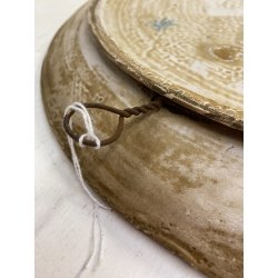 ANTICO PIATTO PARATA CERAMICA Deruta RITRATTO La Bella Giuseppina DECORO