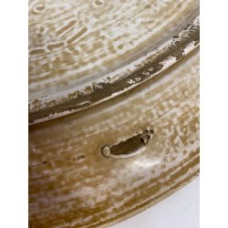 ANTICO PIATTO PARATA CERAMICA Deruta RITRATTO La Bella Giuseppina DECORO