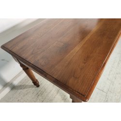 ANTICO TAVOLO legno ROVERE epoca 800 CUCINA scrivania SALA PRANZO 1 CASSETTO