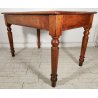 ANTICO TAVOLO legno ROVERE epoca 800 CUCINA scrivania SALA PRANZO 1 CASSETTO