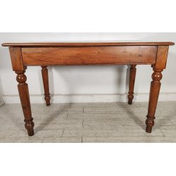 ANTICO TAVOLO legno ROVERE epoca 800 CUCINA scrivania SALA PRANZO 1 CASSETTO