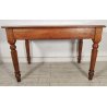 ANTICO TAVOLO legno ROVERE epoca 800 CUCINA scrivania SALA PRANZO 1 CASSETTO