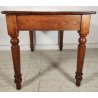 ANTICO TAVOLO legno ROVERE epoca 800 CUCINA scrivania SALA PRANZO 1 CASSETTO