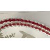 ANTICO VASSOIO a SPECCHIO anni 60 CORNICE TORCIGLIONI VETRO Murano SCENA GALANTE